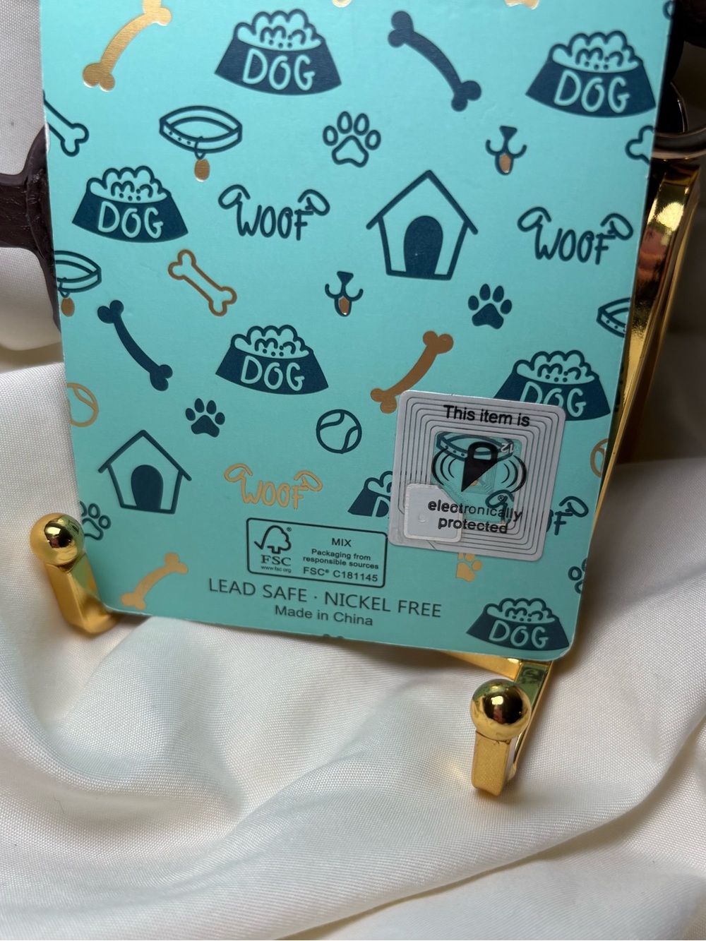 🎾 Piper K Dachshund Bag Charm Keychain - Picture 3 of 3